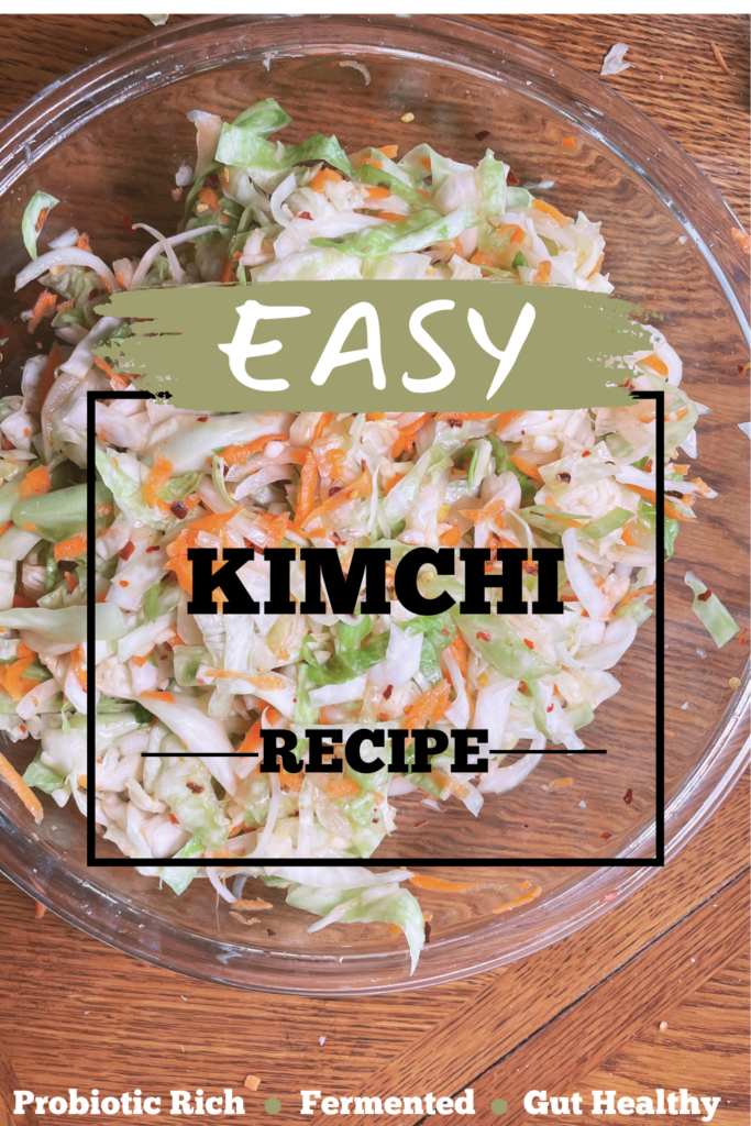 kimchi in a bowl 