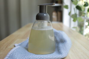 hand soap bottle